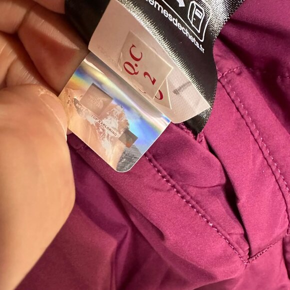 The North Face Kids Mossbud Reversible Parka Hooded Jacket Large 12 New $150 - Picture 15 of 17